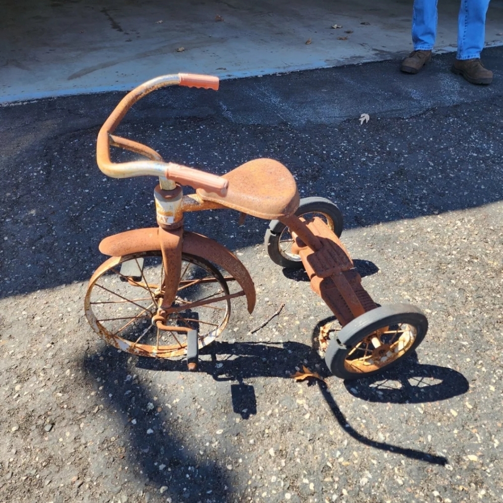 1950s Vintage Murray Tricycle Red